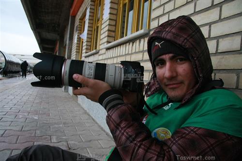محمدتقیانی : محمدتقیانی-عکاس سختی ها ، ورزشگاه انقلاب کرج